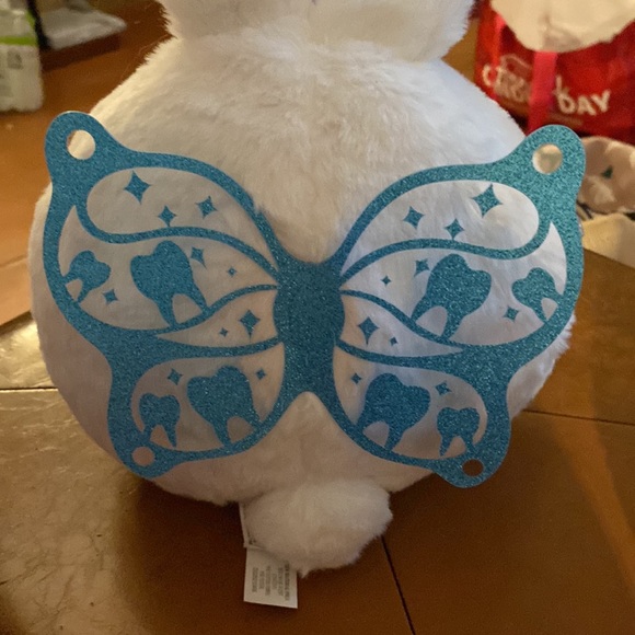 Lot of 2 rainbocorns rabbit mermaid plush stuffed animals - Picture 4 of 6